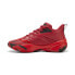 Фото #3 товара Puma Genetics 30969104 Mens Red Nylon Lace Up Lifestyle Sneakers Shoes