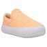 Puma Suede Mayu Mono SlipOn Platform Womens Orange Sneakers Casual Shoes 383967