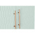 Sideboard DKD Home Decor Bottle rack Metal Wood Turquoise (90 x 48 x 130 cm)