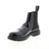 Фото #4 товара Diesel D-Alabhama LCH Y02999-P4471-T8013 Mens Black Leather Chelsea Boots 9