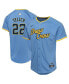 ფოტო #1 პროდუქტის Big Boys and Girls Christian Yelich Powder Blue Milwaukee Brewers City Connect Limited Player Jersey