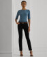 ფოტო #4 პროდუქტის Women's Slim-Fit Boat-Neck Tee