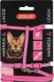 Фото #1 товара Zolux Zestaw spacerowy dla kota różowy