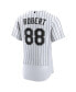 Фото #4 товара Men's Luis Robert White, Black Chicago White Sox Home Authentic Player Jersey