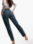 Фото #3 товара ASOS DESIGN Hourglass slim mom jeans in mid blue