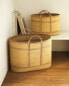 Seagrass basket with handles