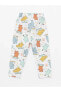 Фото #9 товара LCW baby Polo Yaka Kısa Kollu Baskılı Erkek Bebek Pijama Takım