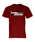 Men's Cardinal Arkansas Razorbacks 2023 NCAA Men's Indoor Track and Field National Champions T-shirt