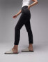 Topshop Hourglass Original high rise Mom jeans in washed black Черный, W36 L30 - фото #4