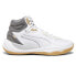 Фото #1 товара Puma Playmaker Pro Mid Trophies Basketball Mens Grey Sneakers Athletic Shoes 37