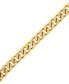 ფოტო #3 პროდუქტის Men's Classic Curb Chain Bracelet in Gold-Plated Stainless Steel