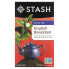 Фото #1 товара Stash Tea, Черный чай, английский завтрак, 20 чайных пакетиков, 40 г (1,4 унции)