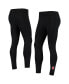 Women's Black NC State Wolfpack Fleece Leggings