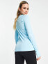 ASOS 4505 Tall seamless long sleeve top in blue