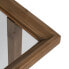 Фото #5 товара Вспомогательный стол Натуральный Каленое стекло древесина ели 50 x 38 x 60 cm