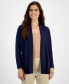 Фото #1 товара Petite Shawl-Collar Open-Front Cardigan, Created for Macy's