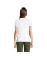 ფოტო #3 პროდუქტის Women's Cotton Rib T-shirt