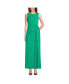 ფოტო #3 პროდუქტის Petite Sleeveless Tie Waist Maxi Dress