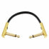 Rockboard Flat Patch Cable Gold 10 cm