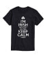 ფოტო #1 პროდუქტის Men's Irish Don't Keep Calm Graphic T-shirt