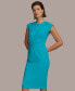 Фото #6 товара Women's Ruched Sheath Dress