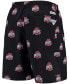 ფოტო #4 პროდუქტის Men's Black Ohio State Buckeyes Backcast II 8" Omni-Shade Hybrid Shorts