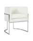 Фото #1 товара Giselle Dining Chair - Silver Frame