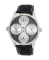 ფოტო #1 პროდუქტის Men's Benedict Genuine Leather Band Watch 1161BBEL