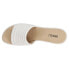 Фото #4 товара VANELi Ceren Womens White Casual Sandals 310129