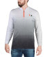 Men's Gray Miami Hurricanes Magic Team Logo Quarter-Zip Jacket