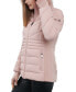 Фото #3 товара Women's Faux-Fur-Trim Hooded Puffer Coat, Created for Macy's