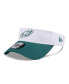 Men's White/Midnight Green Philadelphia Eagles 2024 NFL Training Camp Adjustable Visor