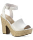 ფოტო #1 პროდუქტის Women's Fey Espadrille Platform Sandals, Created for Macy's