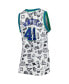 ფოტო #4 პროდუქტის Women's Dirk Nowitzki White Dallas Mavericks 1998 Doodle Swingman Jersey