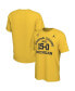 Фото #1 товара Men's Maize Michigan Wolverines College Football Playoff 2023 National Champions 15-0 T-shirt