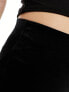 Фото #3 товара Mango flare trousers in black