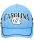 Фото #4 товара Men's Light Blue North Carolina Tar Heels Sideband Trucker Adjustable Hat