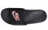 Фото #4 товара Спортивные шлепанцы Nike Benassi Benassi Slides черные розово-золотые 343881-007