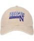 ფოტო #3 პროდუქტის Men's Khaki Northwestern Wildcats Slice Adjustable Hat