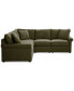 Фото #6 товара Wrenley 102" 5-Pc. L-Shape Modular Sectional Sofa, Created for Macy's