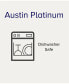 Austin Platinum Oval Vegetable Bowl