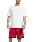 Фото #4 товара Men's Regular-Fit Logo-Print Mesh Basketball Shorts