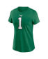 Фото #2 товара Women's Jalen Hurts Kelly Green Philadelphia Eagles Player Name and Number T-shirt