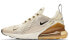 Фото #2 товара Кроссовки Nike Air Max 270 Low Top Men's Shoes Beige