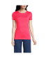 ფოტო #6 პროდუქტის Women's Cotton Rib T-shirt