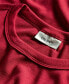 ფოტო #3 პროდუქტის Women's Ribbed Long-Sleeve Crewneck Top, Created for Macy's