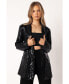 Фото #1 товара Women's Delaney Sequin Blazer