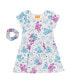 Фото #1 товара Toddler Girls Blue's Clues Short Sleeve Dress