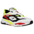 Фото #3 товара Puma RsFast Limits Lace Up Mens White Sneakers Casual Shoes 387740-02