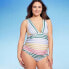 Фото #1 товара One Piece Maternity Swimsuit - Isabel Maternity by Ingrid & Isabel Striped M